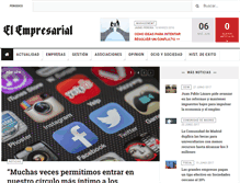 Tablet Screenshot of elempresarial.com